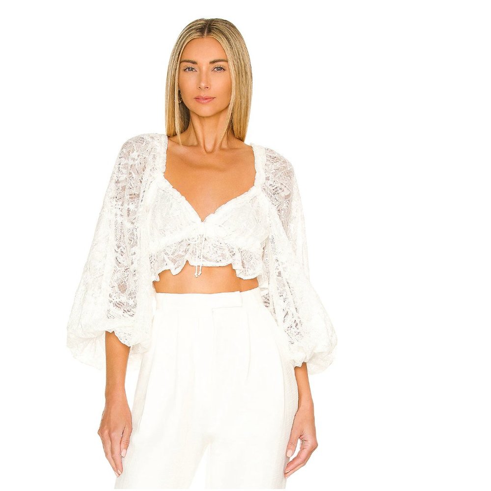 NWT Small For Love & Lemons Madeline Top